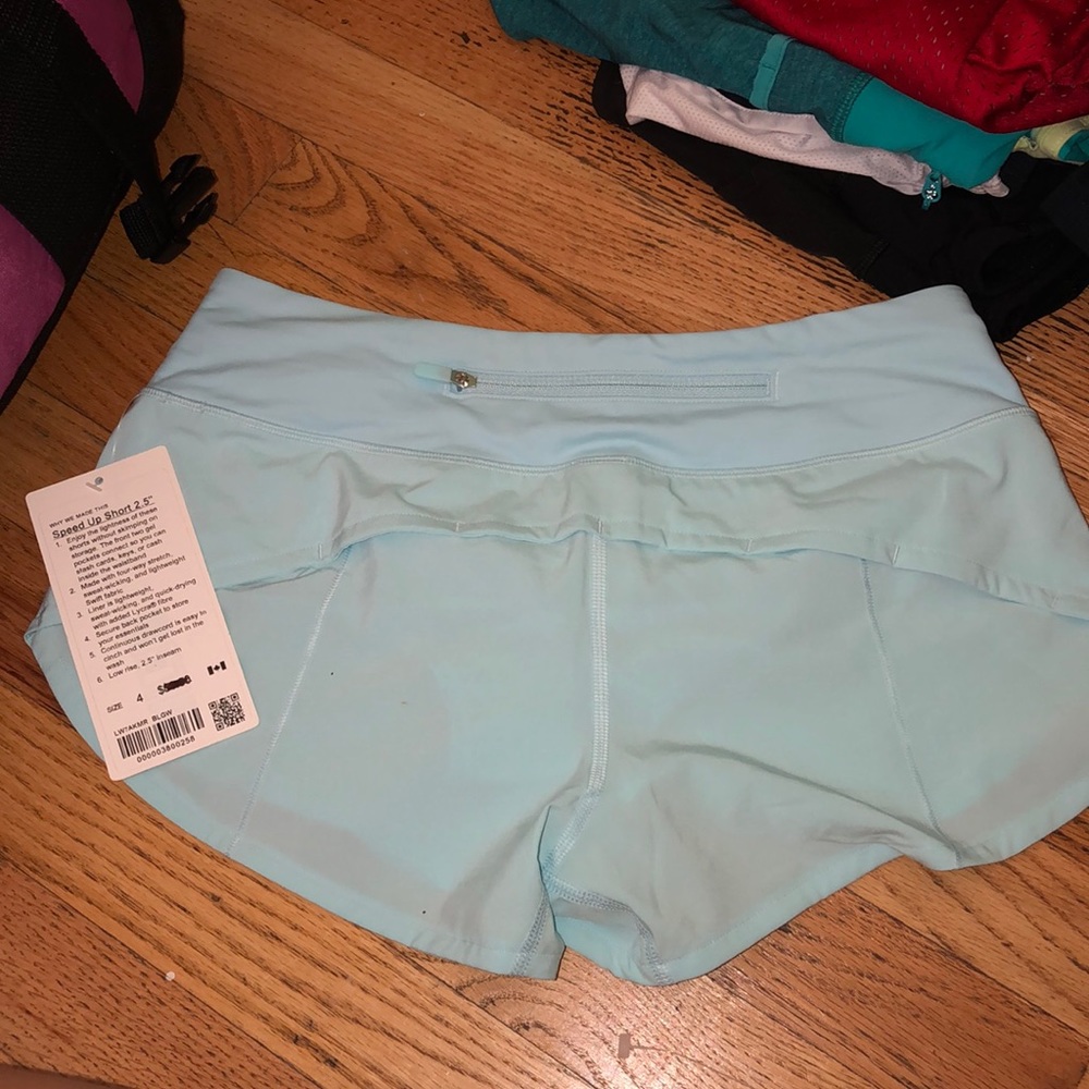 LULULEMON SPPED UP SHORT 2.5”